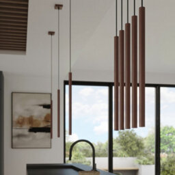 Sollux Lighting Pastelo Steel Brown 2 Lights Modern Pendant Lamps - thumbnail 9