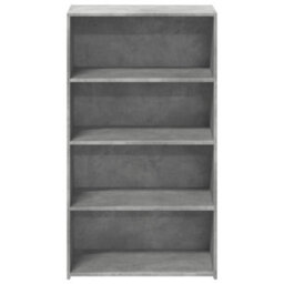 Berkfield Highboard Concrete Grey 70X41X124 Cm Engineered Wood - thumbnail 4