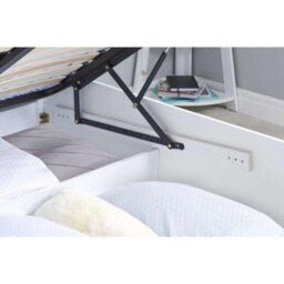 Birlea Phoenix Small Double Ottoman Bed White - thumbnail 6