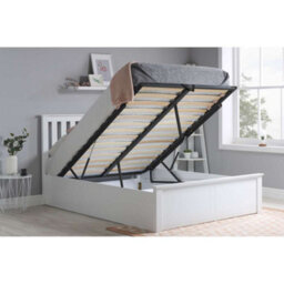 Birlea Phoenix Small Double Ottoman Bed White - thumbnail 2