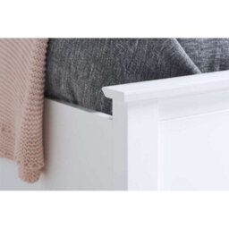 Birlea Phoenix Small Double Ottoman Bed White - thumbnail 3