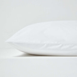 Homescapes White Continental Egyptian Cotton Pillowcase 200 Tc, 60 X 60 Cm - thumbnail 2