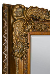 Mirroroutlet Carved Louis Gold Antique Style Dress Mirror 175 X 89 - thumbnail 5