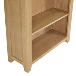 The Furniture Market Cheshire Whitewash Oak Large Tall Bookcase - thumbnail 6