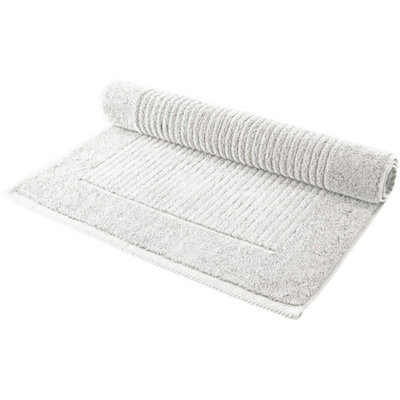 Just So Home Turkish Cotton Bath Mats Pack Of 2 (White)