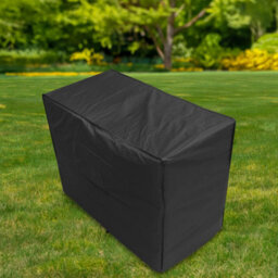 Oxbridge Black 2 Seater 1.2M 4Ft Waterproof Outdoor Garden Bench Furniture Cover - thumbnail 5