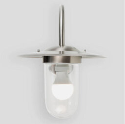 Swan Neck Garden Wall Light Outdoor Outside Path Lamp Lantern Shade Bathroom - thumbnail 8