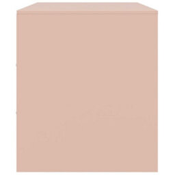Berkfield Sturdy Tv Cabinet Pink 67X39X44 Cm Steel - thumbnail 7
