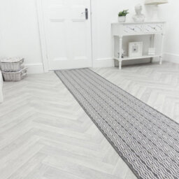 Cable Indoor/outdoor Hallway Runner Rug - Durable, Reversible & Hardwearing Carpet For Home Or Garden - thumbnail 3