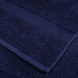 Berkfield Premium Hand Towels Solund 2Pcs Navy Blue 50X100Cm 600Gsm - thumbnail 6