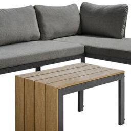 More4Homes Tampa Garden Corner Sofa Outdoor Sofa Set With Table (Grey) - thumbnail 8