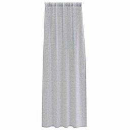 Berkfield Curtains With Curtains 2 Pcs Dark Gray Polyester - thumbnail 3