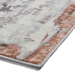 Grey Rose Abstract Rug, 8mm Thickness Modern Rug, Grey Rose Rug For Bedroom, Living Room, & Dining Room-160Cm X 220Cm - thumbnail 4