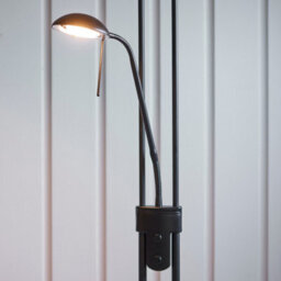 Luminosa Lighting Luminosa Rome Mother & Child Lamp Matt Black, Opal Glass, 1X R7S - thumbnail 3