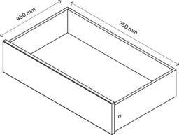 GoodHome Atomia Modular Matt Oak Effect Slab Medium Internal Drawer (H)170mm (W)714mm (D)390mm - thumbnail 7