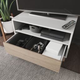 GoodHome Atomia Modular Matt Oak Effect Slab Medium Internal Drawer (H)170mm (W)714mm (D)390mm - thumbnail 6