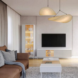 Arte Liba 132Cm Coffee Table White Oak Vincenza Glazed Top - thumbnail 6