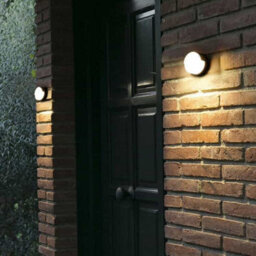 Ultra Beam Lighting Ultrabeam Round Black Outdoor Led Wall Light 6 Watt Led 600 Lumen Dia. 150mm - thumbnail 3