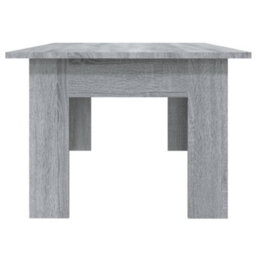 Walplus Coffee Table Grey Sonoma 100X60X42 Cm Engineered Wood - thumbnail 6