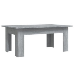 Walplus Coffee Table Grey Sonoma 100X60X42 Cm Engineered Wood - thumbnail 2