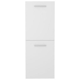 Berkfield Bathroom Cabinet White 30X30X80 Cm Engineered Wood - thumbnail 3