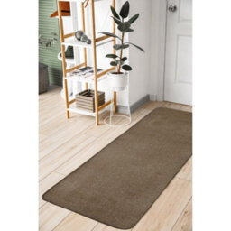 Melrose Relay Classic Mixed Fibres Latte Area Runner Rug 060/200Cm - thumbnail 1