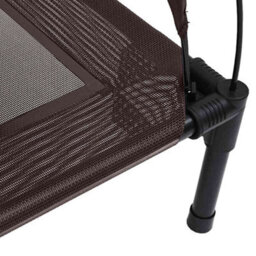 Walplus Brown Dog Bed Xl Steel Frame Raised Pet Bed - thumbnail 6