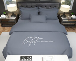 Mistymorning Plain Duvet Cover Soft Sets, & Premium Quality Bedding & Linen, Polycotton With 200 Thread Count. - thumbnail 5