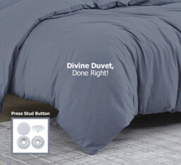 Mistymorning Plain Duvet Cover Soft Sets, & Premium Quality Bedding & Linen, Polycotton With 200 Thread Count. - thumbnail 4