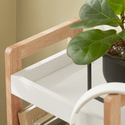Sobuy Frg226-Nw, 3 Tiers Bathroom Shelf Storage Display Shelf Rack Organizer Shelving Unit,wood Effect,w28Xd20Xh74 - thumbnail 7