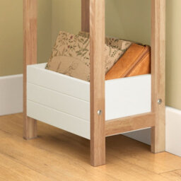 Sobuy Frg226-Nw, 3 Tiers Bathroom Shelf Storage Display Shelf Rack Organizer Shelving Unit,wood Effect,w28Xd20Xh74 - thumbnail 5