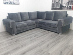 Stratus Interiors Verona Chunky Armed Big Cushion Sofa - Doorstep Delivery Only No Assembly - Foot Stool - 2 Seater - thumbnail 4