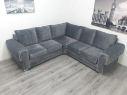 Stratus Interiors Verona Chunky Armed Big Cushion Sofa - Doorstep Delivery Only No Assembly - Foot Stool - 2 Seater - thumbnail 1