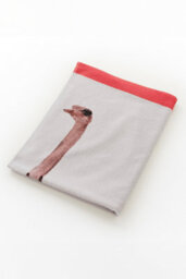 Deyongs Ostrich Printed Velour 75X150Cm Cotton Beach Towel - thumbnail 2