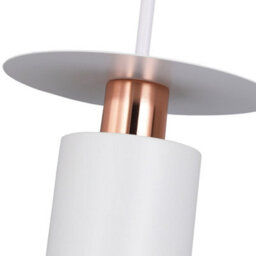 Ceiling Lamp Chandelier Toolight App1146-1Cp White Rose Gold - thumbnail 5