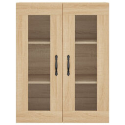 Berkfield Highboard Sonoma Oak 69.5X34X180 Cm Engineered Wood - thumbnail 6