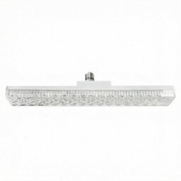 24W Led Crystal Long Strip Ceiling Light With E27 Base Pure White - thumbnail 1