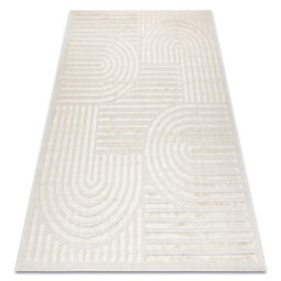 RugsX Carpet Santo Sisal 0989 Geometric White  80X150 Cm - thumbnail 4