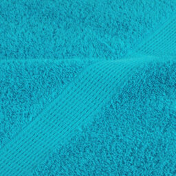 Berkfield Premium Guest Towels Solund 10 Pcs Turquoise 30X50 Cm 600 Gsm - thumbnail 7