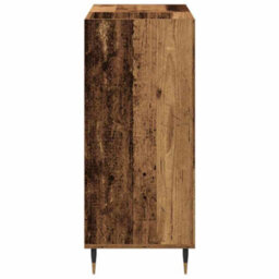 Walplus Record Cabinet Old Wood 85 X 38 X 89 Cm Engineered Wood - thumbnail 6