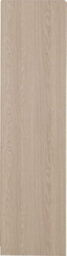 Seconique Paris 3 Door Mirrored Wardrobe Smoked Ash Effect Curved Edges - thumbnail 5