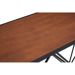 Premier Housewares Interiors By Premier Rectangular Console Table, Metal And Wood Console Table, Industrial Console Table, Wood Top Console Table - thumbnail 5