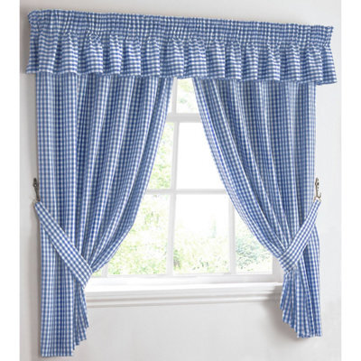 Kitchen Kit Kitchen Trends Pink Gingham Check Kitchen Curtains Pelmet