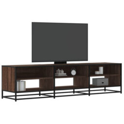 Berkfield Tv Cabinet Brown Oak 180X40X46 Cm Engineered Wood