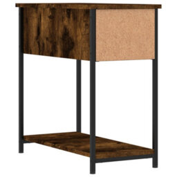 Berkfield Bedside Cabinets 2 Pcs Smoked Oak 30X60X60 Cm Engineered Wood - thumbnail 9