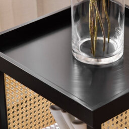 Sobuy Hfbt03-Sch,telephone Table Nesting Tables Set Of 3 Solid Wood Console Hallway Storage,black,w40Xd40Xh60 - thumbnail 6