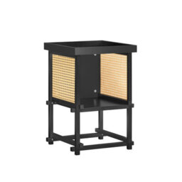Sobuy Hfbt03-Sch,telephone Table Nesting Tables Set Of 3 Solid Wood Console Hallway Storage,black,w40Xd40Xh60