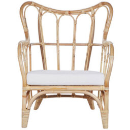 Beliani Garden Lounge Set With Table 4 Seater Brindisi Rattan Natural - thumbnail 9