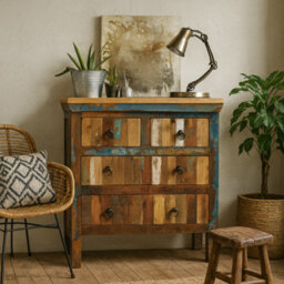 Wyld Haus Seattle Reclaimed Wood 4-Drawer Chest By - thumbnail 3