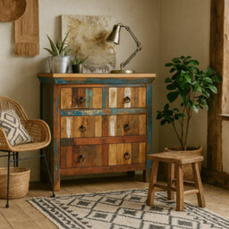 Wyld Haus Seattle Reclaimed Wood 4-Drawer Chest By - thumbnail 1